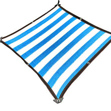 Paralume A Strisce Blu E Bianche, Copertura per Piante A Rete Solare Resistente Ai Raggi UV al 95%, Perfetta per Il Patio da Giardino All'aperto (Dimensioni : 3X5m)