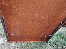 Zen Man 031925-2 - Paravento da Giardino, in Metallo ruggine, 150 x 50 cm