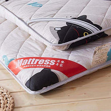 Futon Furniture - Materassi tradizionali giapponesi per il pavimento, pieghevoli, per yoga, singoli, doppio spessore di 7 cm, 100 x 200 cm, 90 x 200 cm