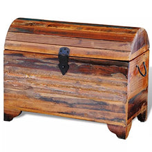 XINGLIEU Baule portaoggetti, Baule portaoggetti in Legno, Tavolo supplementare, 60 x 30 x 45 cm