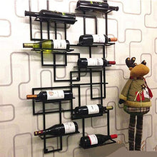 Portabicchieri da vino da appendere, Portabottiglie da appendere a parete moderno semplice, Portabottiglie da appendere creativo da parete per ristorante domestico, Portabottiglie da vino da parete