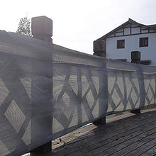 Rete parasole YXX 90% Panno per ombrellone con Corda Libera - Maglia Spessa per ombrellone per Cortile, Cortile, Patio Esterno e attività - Grigio, 220 g/m² (Size : 2mx3m)