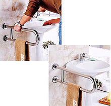 Maniglioni da Bagno Doccia Rails Sicuro corrimano corrimano in Acciaio Inox cassaforte e Bagno Maniglia 60 Centimetri Senza Problemi * 17,5 Centimetri Accessori da Bagno