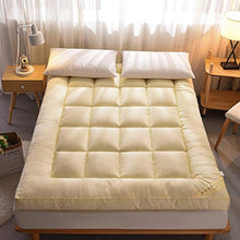 Hotel d'alta qualità del cappello a cilindro, Futon coprimaterasso coprimaterasso giapponese Memory Foam Futon coprimaterasso coprimaterasso di cotone imbottito materasso pieghevole antiscivolo cappel