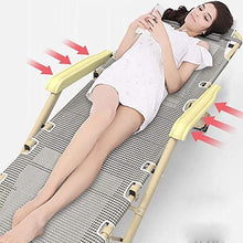 YYhkeby Sedie a Sdraio Pieghevoli, sedie a Sdraio da Giardino Sedia a Sdraio Sun Lounger Sedia Zero Gravity Portabicchiere Portatile reclinabile per Ufficio Pranzo Break Home Pist Reclinabile Jialele