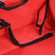 Carrello da Giardino, Carrello Pieghevole Portatile Resistente, con Cestino Oxford Adatto per Shopping E Parco Picnic, Gita in Spiaggia E Campeggio, Rosso