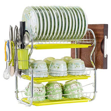LYM &ripiano di stoccaggio Mensole da Cucina, Scolapiatti Scolapiatti Portautensili Multifunzione Scaffale Nano Scaffale -3 Piani Scaffale di Finitura (Color : 1#)