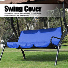 Emoshayoga Cuscino per Altalena da Esterno per Altalena per Patio da Giardino(Dark Blue (Supplier Specification: Blue), 12)