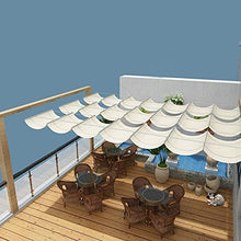 WXQIANG - Tenda parasole retrattile, per tettuccio, traspirante, facile da installare, in acciaio inox, con dimensioni personalizzabili, isolamento termico,