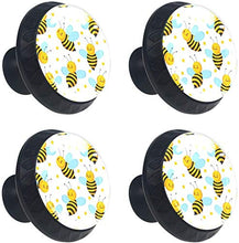 Pavone Colorato Pomelli per Porta Set di 4 Pomelli per Mobili Manopole per Cassetti Cucina Armadio Vetro
