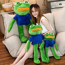 YiXing Creative - Peluche a forma di rana con scritta in lingua inglese "Triste Frona", 50 – 90 cm