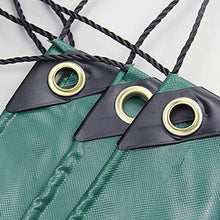 Telo Antipioggia, Tela Cerata Verde con Protezione Solare Impermeabile con Occhielli Panno Raschiante per Coltelli Rivestito in PVC Copertura per Piante da Giardino 570 G/M²(Size:2×1.5M)