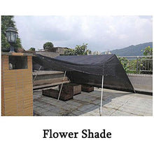 XIAOXIAO Rete ombreggiata Nero Rete Ombreggiata Protezione Solare Frangisole Schermi Divisori E Protettivi per Giardino Balcone Pianta dei Fiori da Giardino (Size : 3x8m)