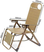Chunjiao Reclinabile FGVDJ Sedia reclinabile Pieghevole Sedie per rilassanti Sedie a Sdraio Sedie a Sdraio Sedie a Sdraio Giardino Beach Poltrona Sedia a Dondolo/Cool Chair