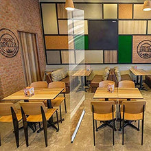 Separatore Pop Up in PVC, Barriera in PVC Trasparente Portatile, per Bar, Negozi al Dettaglio, Cassiere, Receptionist, Ufficio