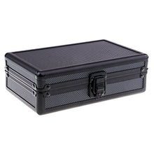 KEKEYANG humidor Portable di Viaggio Cigar Caso Cigar Box Cigar Bagagli Diaplay Contenere Scatole Cigar Humidor con umidificatore - Coperchio in Alluminio - L.20 x W.12 x H. 6,5 Centimetri Sigaro