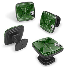 Campo da calcio (2) 4 PCS Pomelli per Porta, Pomolo per Mobile, Pomelli per Mobili con Viti, Maniglia per Armadietto, Pomelli per Porta, Pomelli per Cassetti per Porta, Armadio, Cassetto e Credenza