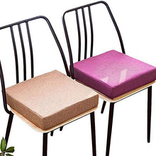 HYLX Cuscino Sedile, Cuscino Sedia, Cuscino Sgabello Rotondo, Cuscino Sedia Floreale Antiscivolo in Cotone Spesso, per Giardino, terrazza Esterna