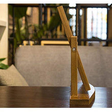 LLG Household Items& Europeo Semplice Legno Creative Desktop Portatile ad Alta Definizione Specchio Cura della Pelle rasatura e Viaggi