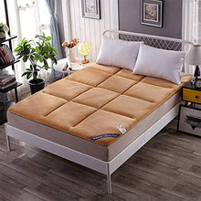 MYYU Futon Giapponesi, Tappetino Tatami, Materasso Futon Singolo Pieghevole Dormitorio per Studenti, Materassino Giapponese, Tatami E Futon,Beige,120cm×200cm