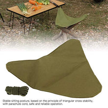01 Panno per Sgabello da Campeggio, Panno per Sgabello Impermeabile per treppiede Panno per Sgabello Portatile Panno per Sgabello Triangolare per Escursionismo per la Pesca