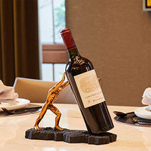 LHQ-HQ Wine Rack Holder Vino Ecologico Resina Rossa Vino Storage Rack Decorazione Domestica Vino Decoration Sicuro e Stabile Holder Vino