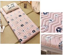 Materasso Tatami Pieghevole Futon Materasso Topper, Tappetino in Cotone Tatami Materasso Pieghevole Antiscivolo Traspirante Adatto Alla Pelle,A-150 * 200cm
