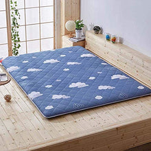 Futon Furniture - Materassi tradizionali giapponesi da pavimento pieghevoli, per yoga singolo, doppio Meditaion, spessore 7 cm, C 100 x 200 cm, B_100 x 200 cm, aggiornamento