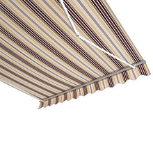 KX-YF Tenda A Vela Parasole Tenda da Sole per Veranda A Scomparsa Manuale per L'installazione su Un Patio, Balcone O Vetrina per Patio Esterno da Giardino