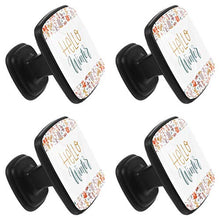 Christmas greeting card Pomelli per Porta Set di 4 Pomelli per Mobili Manopole per Cassetti Cucina Armadio Vetro