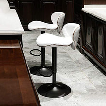 XM&LZ Altezza Regolabile Sgabelli da Bar Sgabello da Cucina,Sedie Swivel Barstool con Schienale per Pub Kitchen,Altezza del Contatore Sgabelli da Barra Swivel-Verde 17x16x16in
