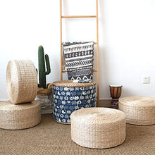 LTINN Cuscini in Paglia Intrecciata, stuoie di Paglia Spessa per bovindi in Tatami, Tessuti a Mano, Facili da Pulire e Mantenere, Resistenti all'Usura, buona tenacità, Yoga, Balcone