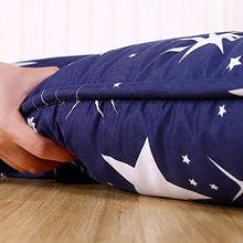 WSZGR 100% Cotone Futon Roll Up Portatile Campeggio Materasso,Giapponese Materasso A Pavimento Shikibuton,Stampato Pavimento Sleeping Pad 90x200cm/35x79inch