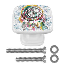 Acchiappasogni (2) 4 PCS Pomelli per Porta, Pomolo per Mobile, Pomelli per Mobili con Viti, Maniglia per Armadietto, Pomelli per Porta, Pomelli per Cassetti per Porta, Armadio, Cassetto e Credenza