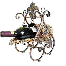 LHQ-HQ Wine Rack casa eleganza epoca mestieri stile europeo, decorazione in ferro battuto del vino cremagliera creativo banco di mostra della bottiglia di vino, Soggiorno Cucina casa di immagazzinaggi