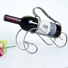 MCXKAL Creative Iron Wine Rack Metal Wine Holder Abstract Metal Craft Wine Cabinet Decoration Home Decoration Home Decor