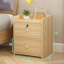 Comodino Moderno Semplice Offerta Speciale Armadietto Economico con Serratura Camera da Letto Semplice Piccolo Armadio FANJIANI