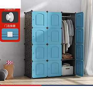 JYXJJKK Armadietto di Montaggio Facile,Camera da Letto Armadio Multifunzionale-b