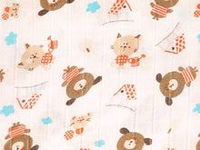 Ti TIN Mussola Per Neonato in Bamboo | Mussola con Stampa Casa Realizzata in Bambù Naturale Anti-Acaro per Bambini - Extra Morbida, 120x120 cm