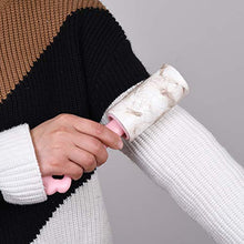 LLQM Sticky Hair Device, tearable Sticky Dust Paper, Clothes Hair Removal, Roller Brush Roller Type Stained Artifact, Cat Hair Cleaner