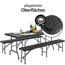 Set Tavolo e Panche Casaria Mobili da Campeggio Set Birreria Mobili da Esterno Richiudibile 180cm Mobili da Campeggio Set Tavolo e Panche da Giardino