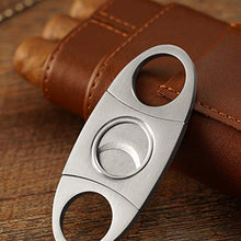 Cigar Humidor, Legno di Cedro Cortex Cigar Cigar Set Scissor Portable Kit Sigaro Umidificatore (152 * 75 * 40Mm)
