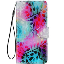 Pelle Portafoglio Cover Compatible with MOTO G7 Custodia Flip Libretto Animale Case Rami,URFEDA PU Cuoio Chiusura Magnetica Case Cover Stile Vani di Carte Coper tura Custodia per MOTO G7 Plus