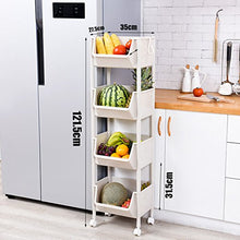 &ripiano di stoccaggio Cucina Vegetable Rack Storage Rack Rack di stoccaggio frutta e verdura casalingo multi-strato per uso domestico Scaffale di finitura (Color : C)