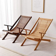 WUY Sedia a Dondolo Bamboo Poltrona Poltrona Poltrona della Poltrona Documento Rocker Rilassante Sede reclinabile Sedile per Soggiorno Patio Piscina Camping Camping Indoor Outdoor