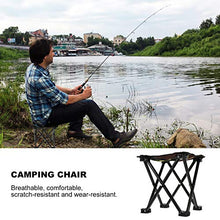 BESPORTBLE Portatile di Campeggio Sgabello Pieghevole Sgabello Sedia Viaggi Mini Pieghevole Sgabello Sgabello da Pesca per Adulti Escursioni di Pesca Giardinaggio E Sedia di Spiaggia