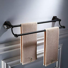 lxc Retro Black Bold Rounded Corners Copper Drill Hole Bagno Home Hotel Bagno Rack/Mensola/portasciugamani