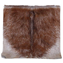 vidaXL Sgabello Pieghevole Sedia Richiudibile Sedile Seggiola Alta Arredo Arredamento Mobili in Vera Pelle di Capra e Legno di Teak