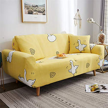 Copridivano Elasticizzato Moderno 2 posti, Morbuy Fodera Copridivani Universale per Divano con Corda Fissa, Sofa Protettore Copertura Divano Antiscivolo (2 posti,Giallo)