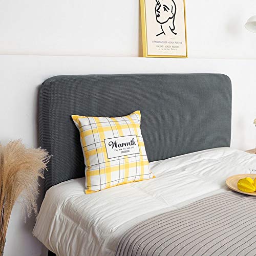 LANG ZI Fodera/Copri+Testata+Letto, Fodera per Testata Letto 160/170/180 Copertura per Testiera per Letto Copri Testata Letto Matrimoniale/Singolo Premium Imbottita Elastica Copritestata Letto Fodera